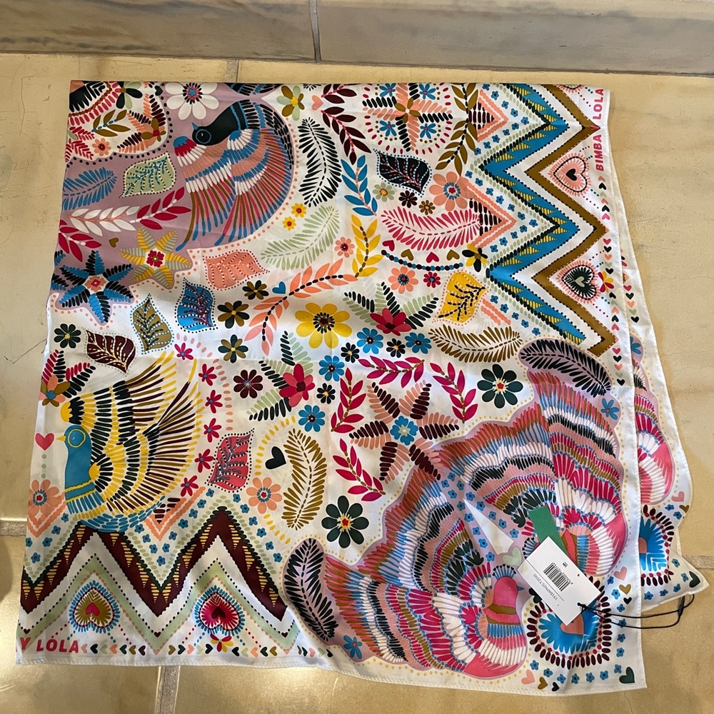 Bimba y Lola Silk Scarf